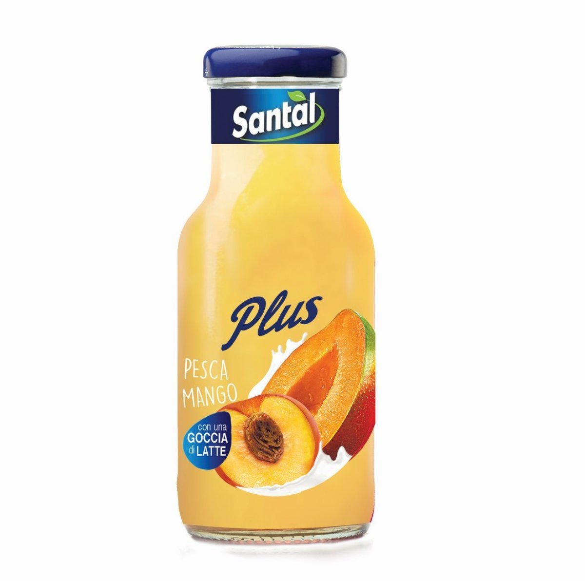 Napój brzoskwinia i mango z dodatkiem mleka Santal