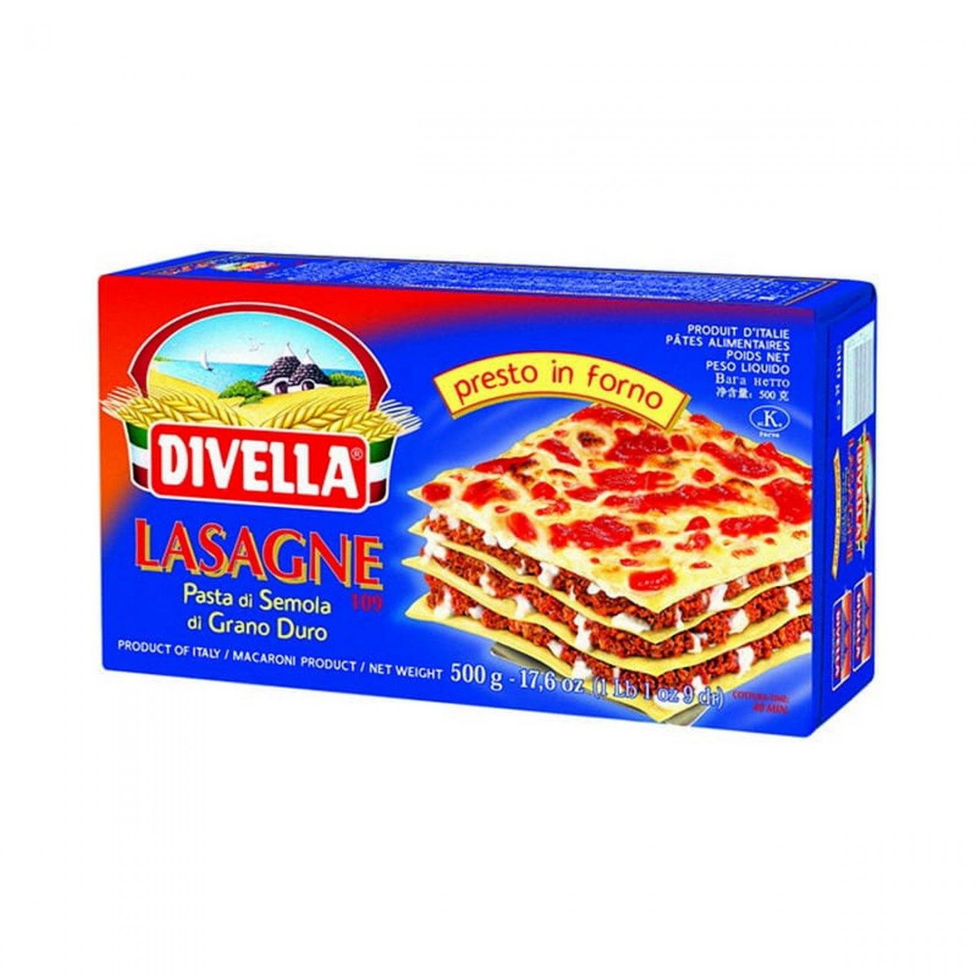 Lasagne n°109 Divella