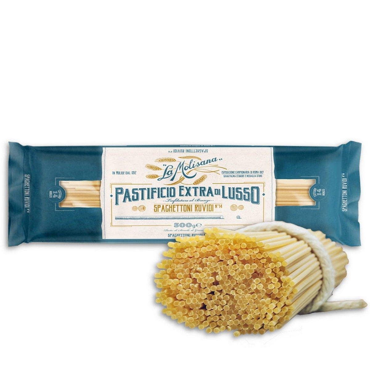 Spaghettoni ruvidi n°14 z matrycy z brązu La Molisana